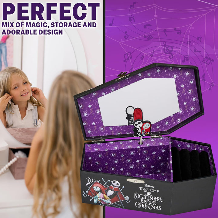Get Trend Disney The Nightmare Before Christmas Schmuckkästchen Mädchen Musikbox Jack Skellington un