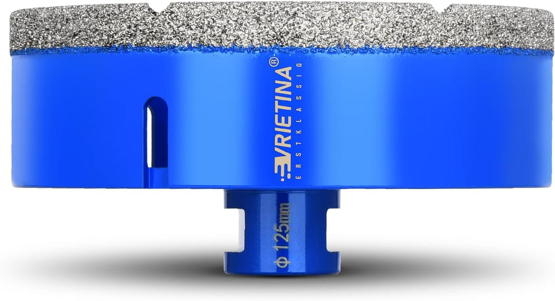 125mm Diamant Fliesenbohrer M14 Diamantbohrer Glasbohrer Nass- / Trocken Fliesenbohrkrone für Winkel