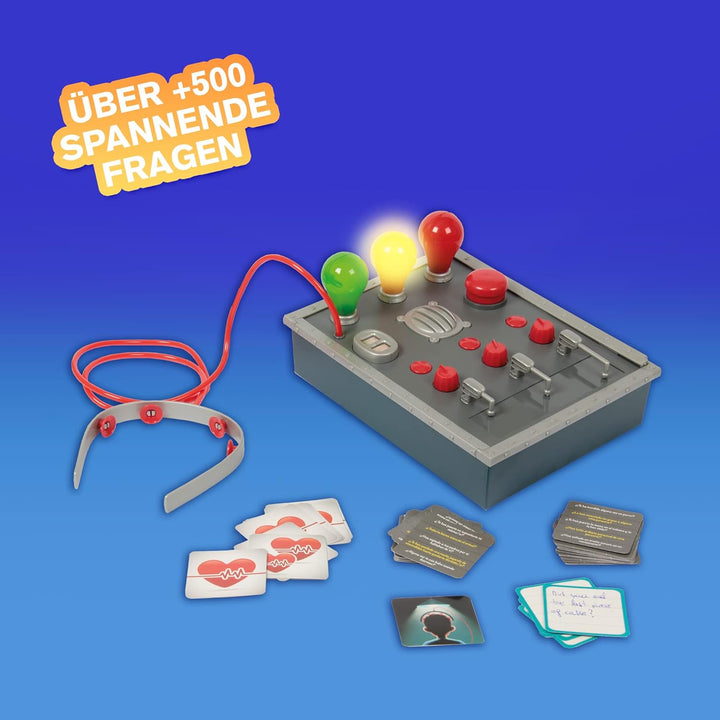 PLAY FUN BY IMC TOYS Geheimnis Detektor | Wahrheit oder Lüge Spiel, lustiges Familien-Brettspiel für