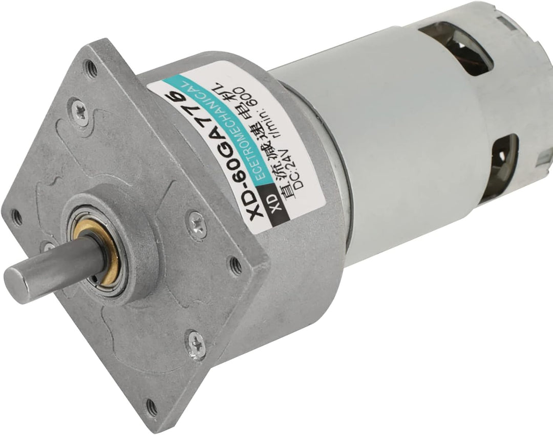 DC12V / 24V 35W Mini-DC-Getriebemotor Metall Geschwindigkeit einstellbar grossen Drehmoment Motor CW
