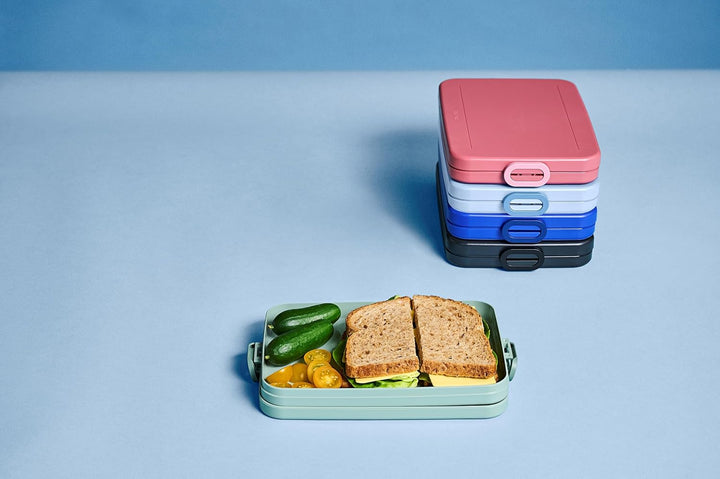 Mepal - Lunchbox Take A Break flach - Ideale Brotdose für Laptoptasche oder Rucksack - Flach geformt