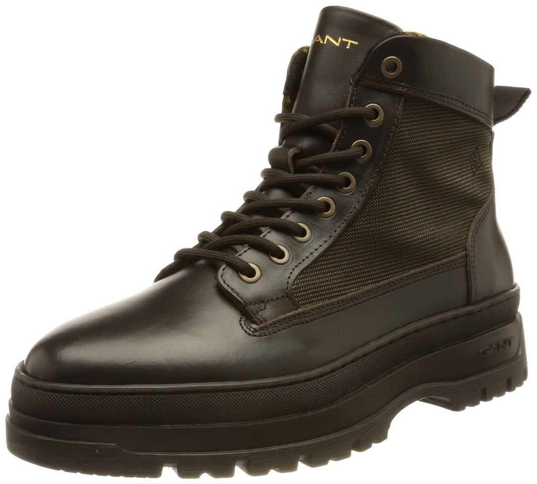 GANT Herren St Grip Halblange Stiefel 40 EU Dunkelbraun, 40 EU Dunkelbraun