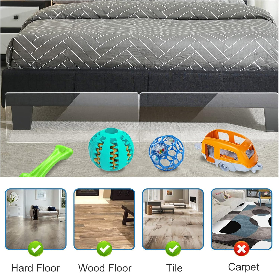 Spielzeugblocker Couch - Sofa Schutz - Kratzschutz Sofa Katze - Spielzeug Blocker Unter Sofa - 12pac