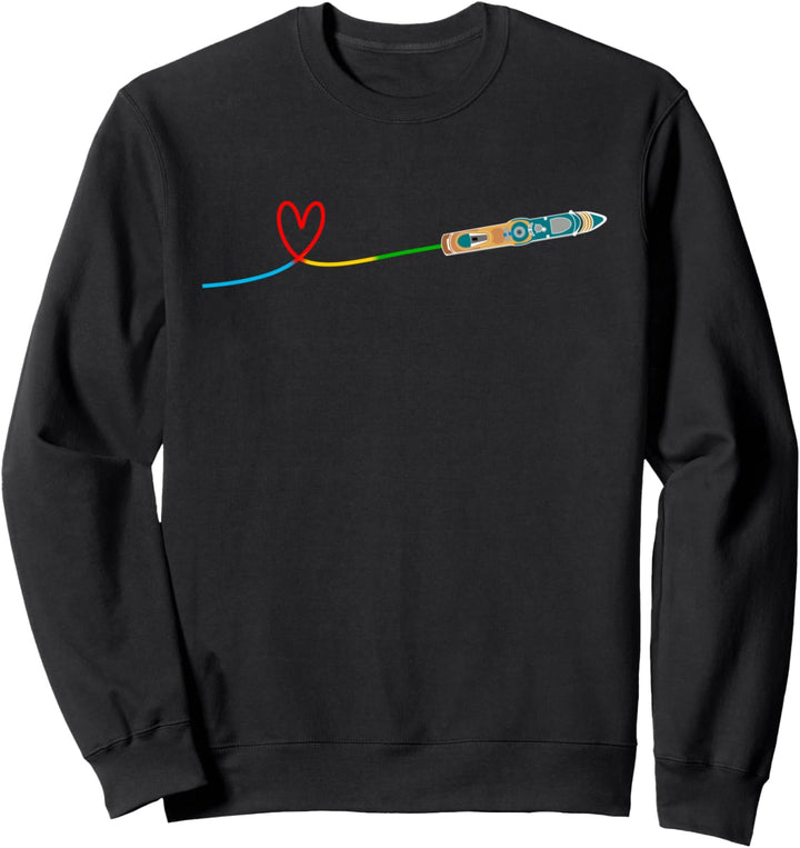 Kreuzfahrtschiff Herz - Kreuzfahrt-Fans mit Lust auf Meer Sweatshirt