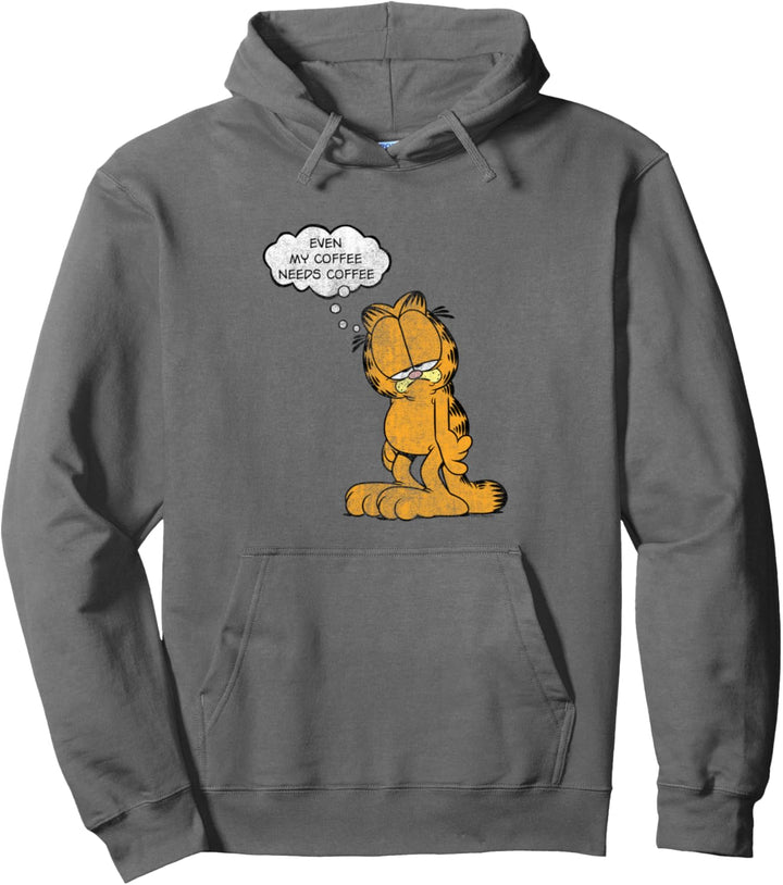 Garfield-Kaffee Pullover Hoodie
