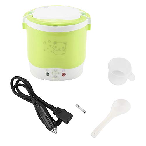 USB-Reiskocher, Tragbarer Mini-Reiskocher, Dampfgarer, 12 V, 100 W, 1 L, Antihaftbeschichtet, Elektr
