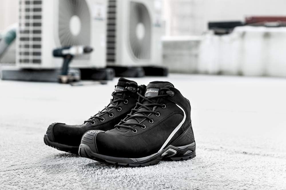 ALBATROS Runner XTS MID Sicherheitsschuh Gr. 39 39 EU Schwarz, 39 EU Schwarz