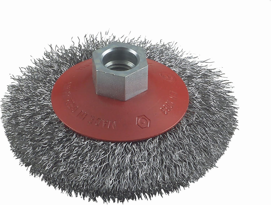 Bosch Professional Topfbürste Stahl gezopfter Draht für Winkelschleifer (Ø 75 mm) & Professional Zub