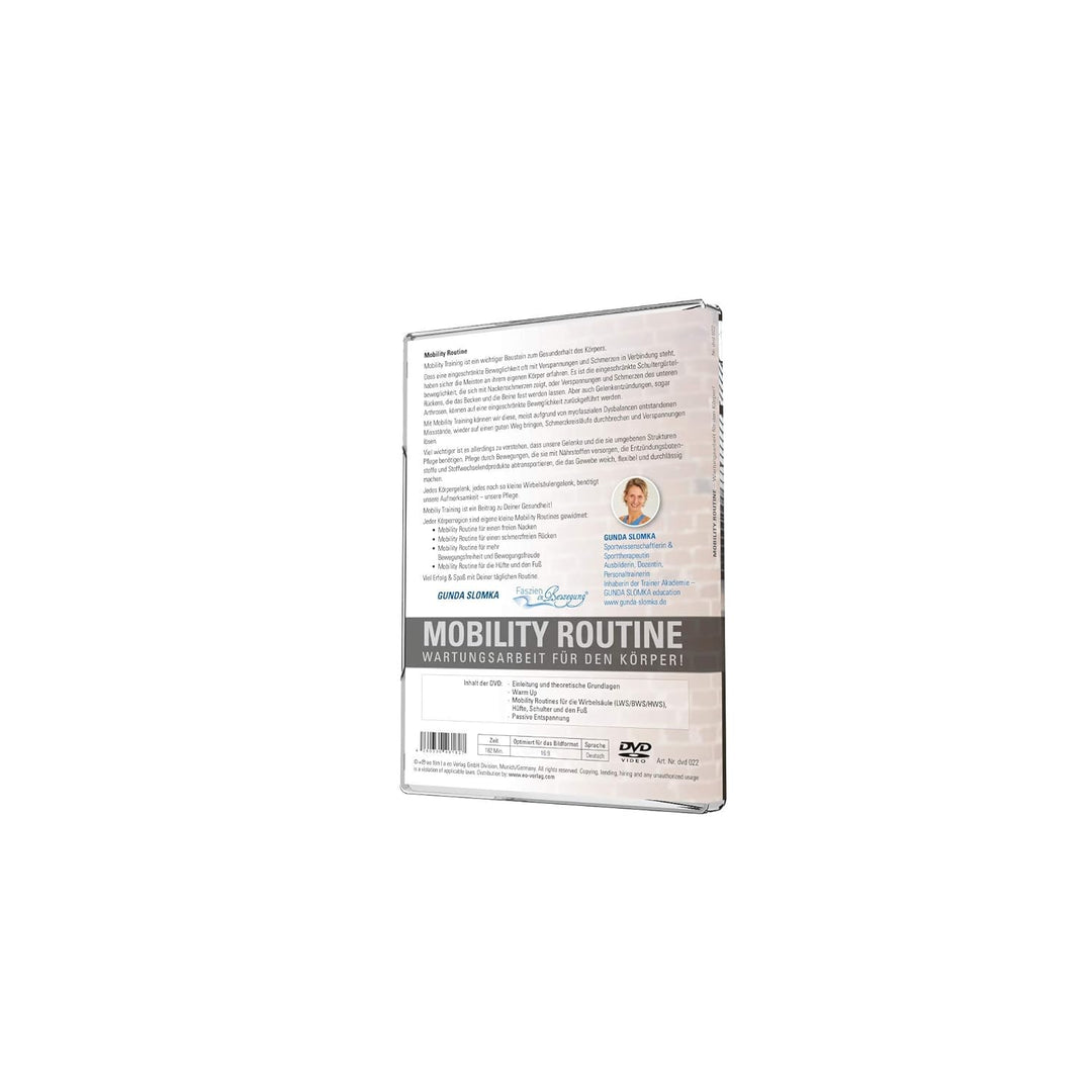 MOBILITY ROUTINE - Mobility Training mit Gunda Slomka, Mobility Workout, Beweglichkeitstraining, DVD