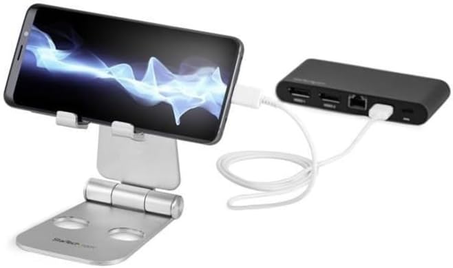 StarTech.com Handy und Tablet Ständer - Faltbarer Universalhalter für Smartphones und Tablets (4 bis