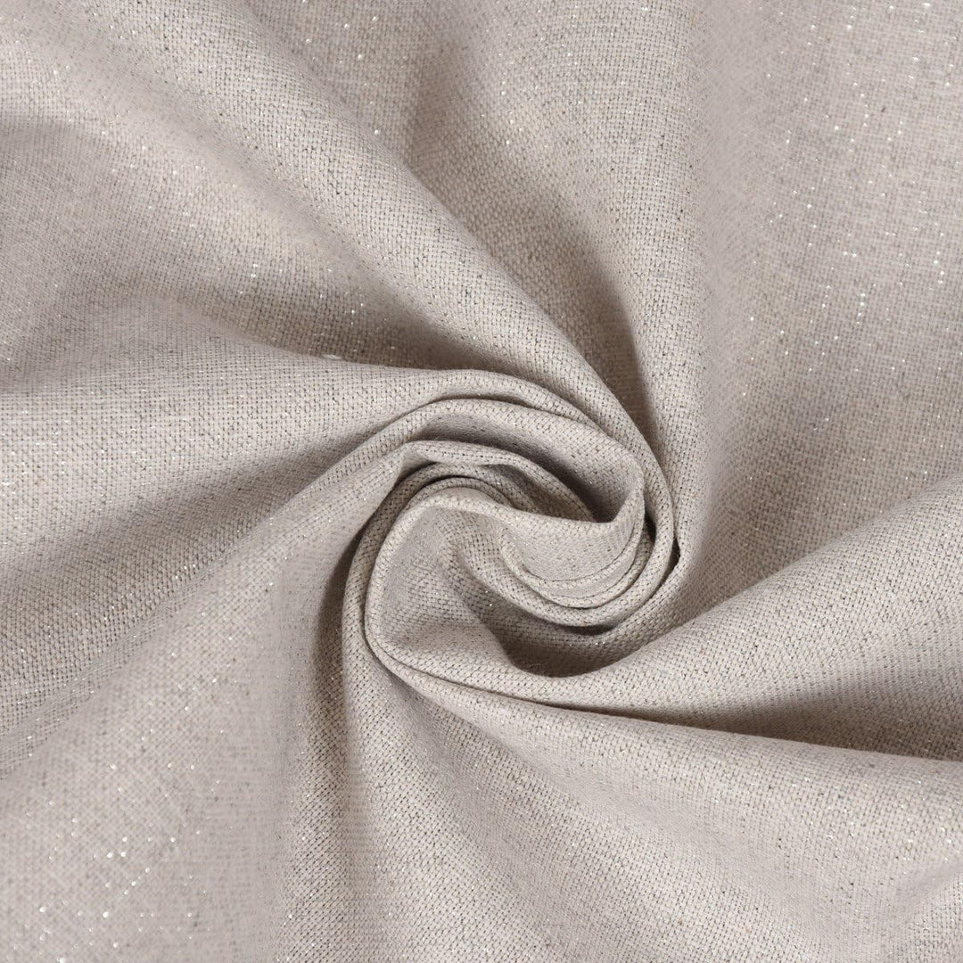 SCHÖNER LEBEN. Zugluftstopper Lurex Glamour Uni hellgrau Silber, Auswahl:100cm Länge ca. 100x15x15cm