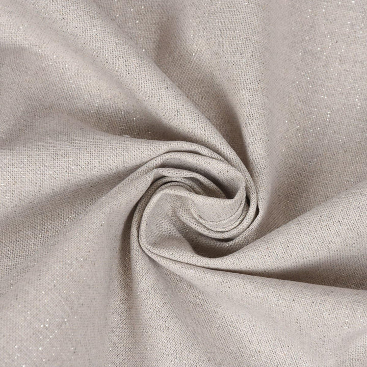 SCHÖNER LEBEN. Zugluftstopper Lurex Glamour Uni hellgrau Silber, Auswahl:100cm Länge ca. 100x15x15cm