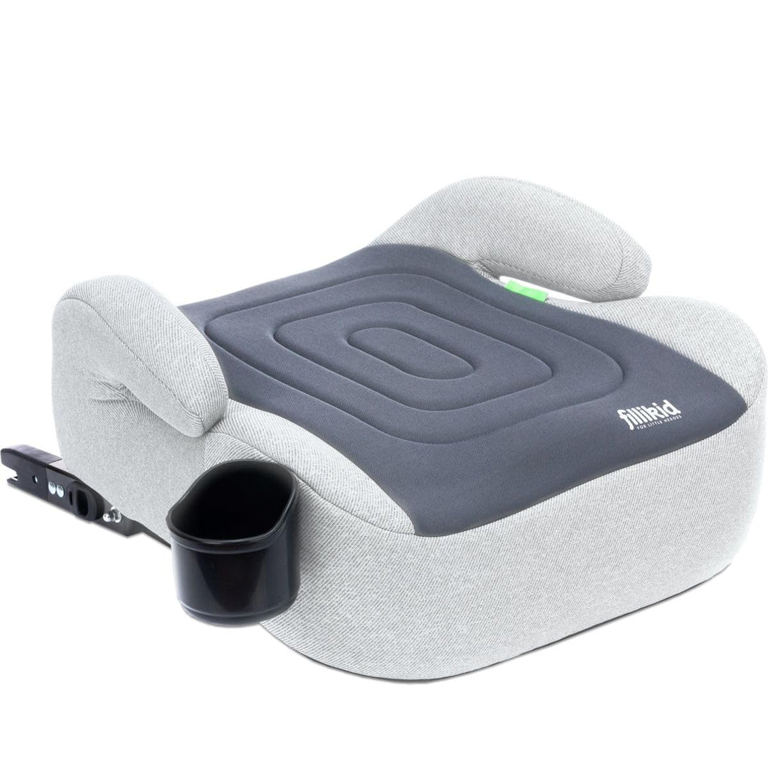 Fillikid Sitzerhöhung i-Size Norm mit ISOFIX Befestigungssystem Kinder Auto Sitz Gruppe 3 125 – 150