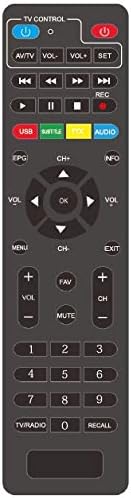 DIPROGRESS DPT202SB Digitaler terrestrischer Scart Stick DVB-T2 H265/HEVC Main 10 mit Universal-Fern