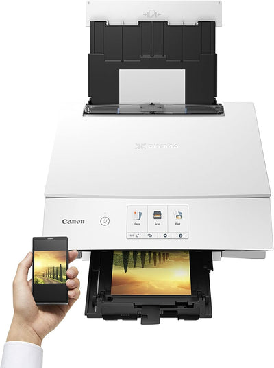 Canon PIXMA TS8351a Drucker Farbtintenstrahl Multifunktionsgerät DIN A4 (Scanner, Kopierer, 4.800 x