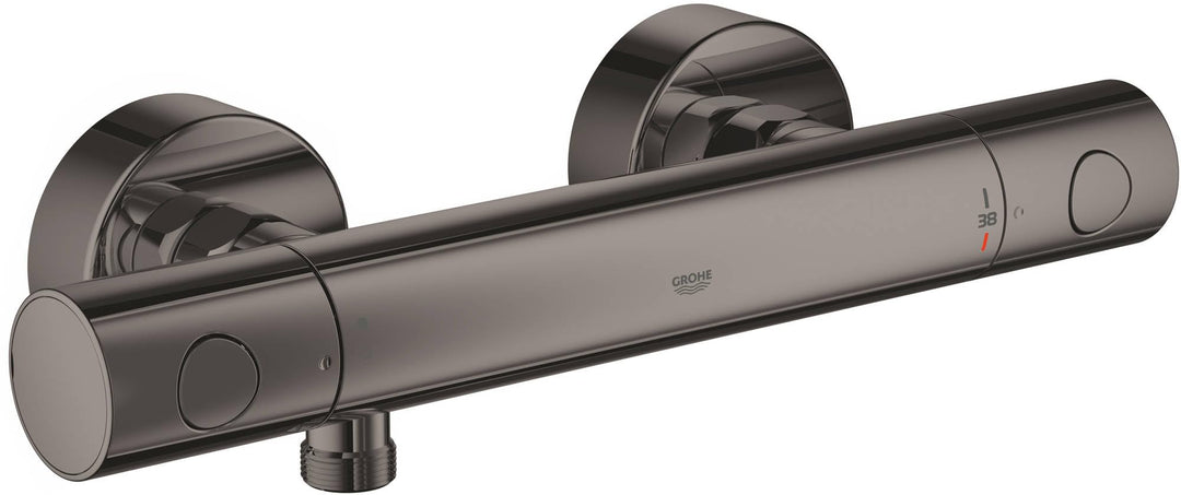 GROHE Grohtherm 1000 Cosmopolitan - Thermostat-Brausebatterie (wassersparend, ergonomischer Metallgr