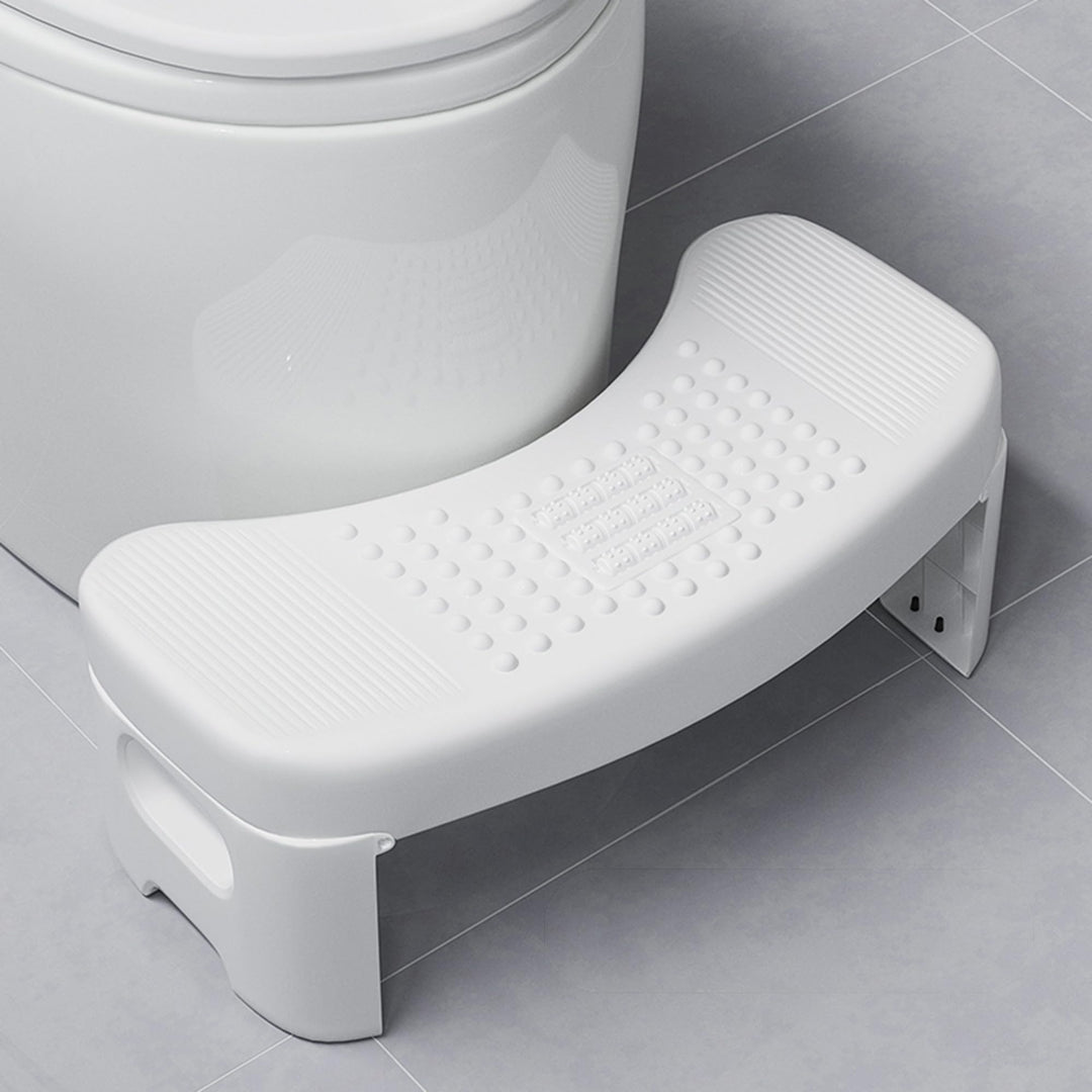 Toilettenhocker Klappbar, Toilettenhilfe Tritthocker, Physiologischer Hocker Badezimmer für Erwachse