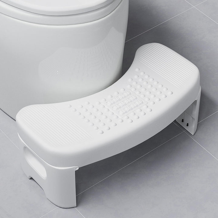 Toilettenhocker Klappbar, Toilettenhilfe Tritthocker, Physiologischer Hocker Badezimmer für Erwachse