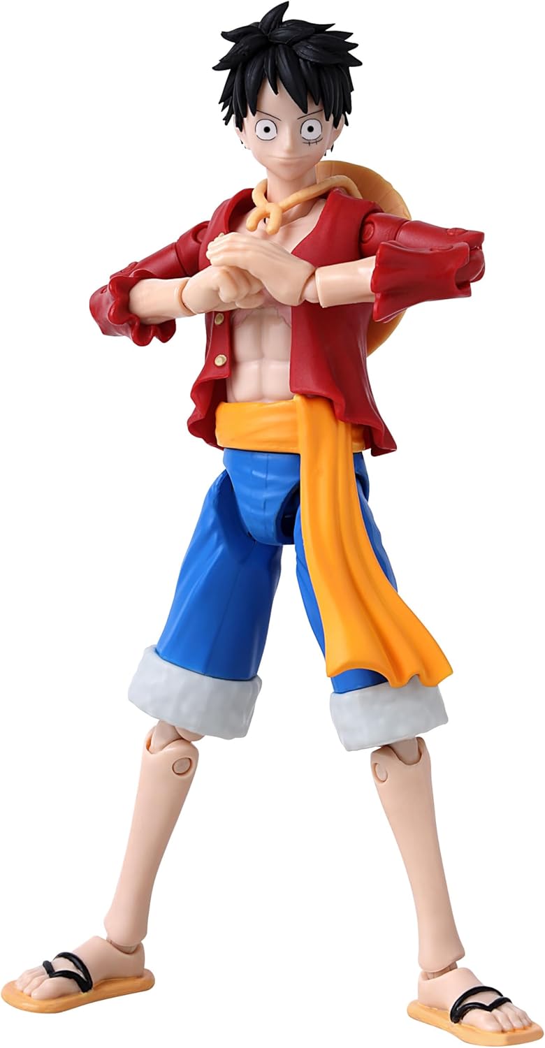 BANDAI – Anime Heroes – One Piece – Anime Heroes Figur 17 cm – Monkey D. Ruffy – 37008, Monkey D. Ru