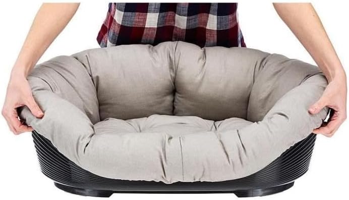 Ferplast Hundekissen, Hundebett und Katzenbett SOFA 'CUSHION 8 Kissen für Haustiere, gepolsterter Be
