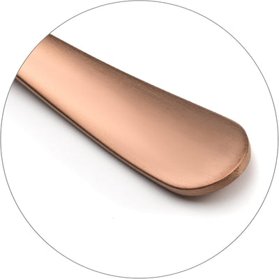 Amefa AUSTIN KUPFER Besteckset 24-teilig | PVD-veredeltes goldenes Besteck Set | farbiges Tafelservi