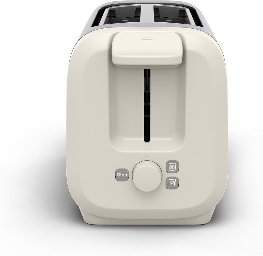 Moulinex Subito, Toaster mit 2 Schlitzen und Brötchenwärmer, schnellere Röstung, geringerer Verbrauc