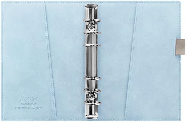 Filofax - Domino, persönliches Tagebuch, Farbe hellblau, hellblau, 2021, hellblau