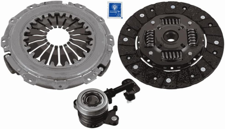 SACHS 3000 990 489 Kupplungssatz Kit Mit CSC Für Nissan MARCH (K12) 2002-2010