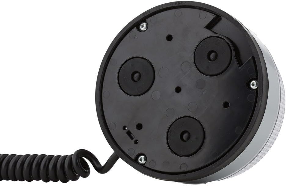 HELLA - LED-Blitz-Kennleuchte - K-LED Blizzard - 12/24V - gelb - Anbau/Magnetbefestigung - Kabel: 60