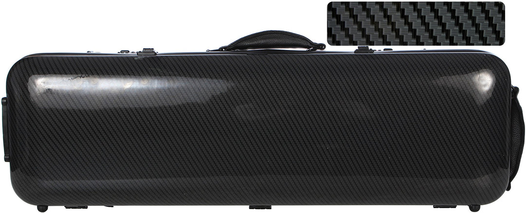 Geigenkoffer Glasfaser Safe Oblong 4/4 carbon looking M-Case