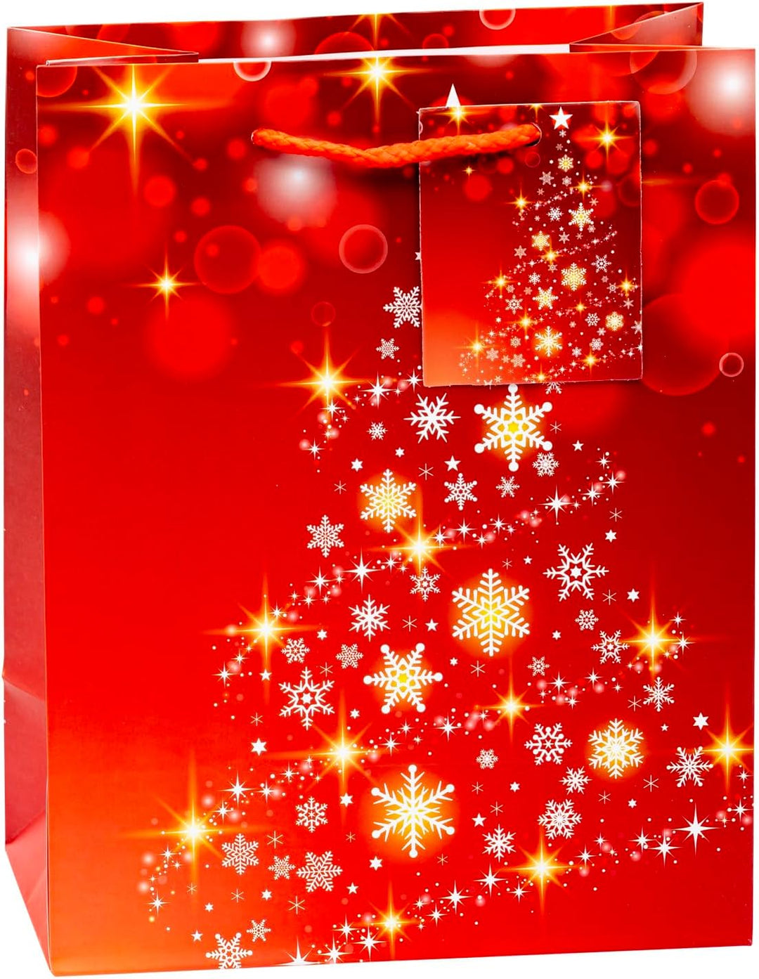 TSI Geschenktüten WEIHNACHTEN SERIE 10, 12er Packung, Grösse: Mittel (HxBxT 23 x 18 x 10 cm), Art. N