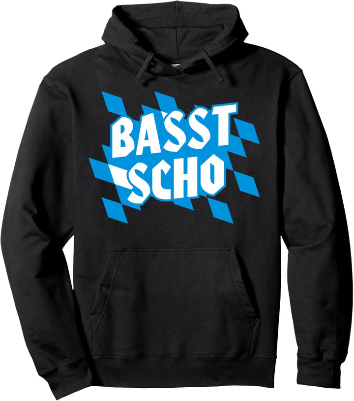 Bayern Oktoberfest Wiesn Dialekt Spruch - Basst Scho Fan Fun Pullover Hoodie