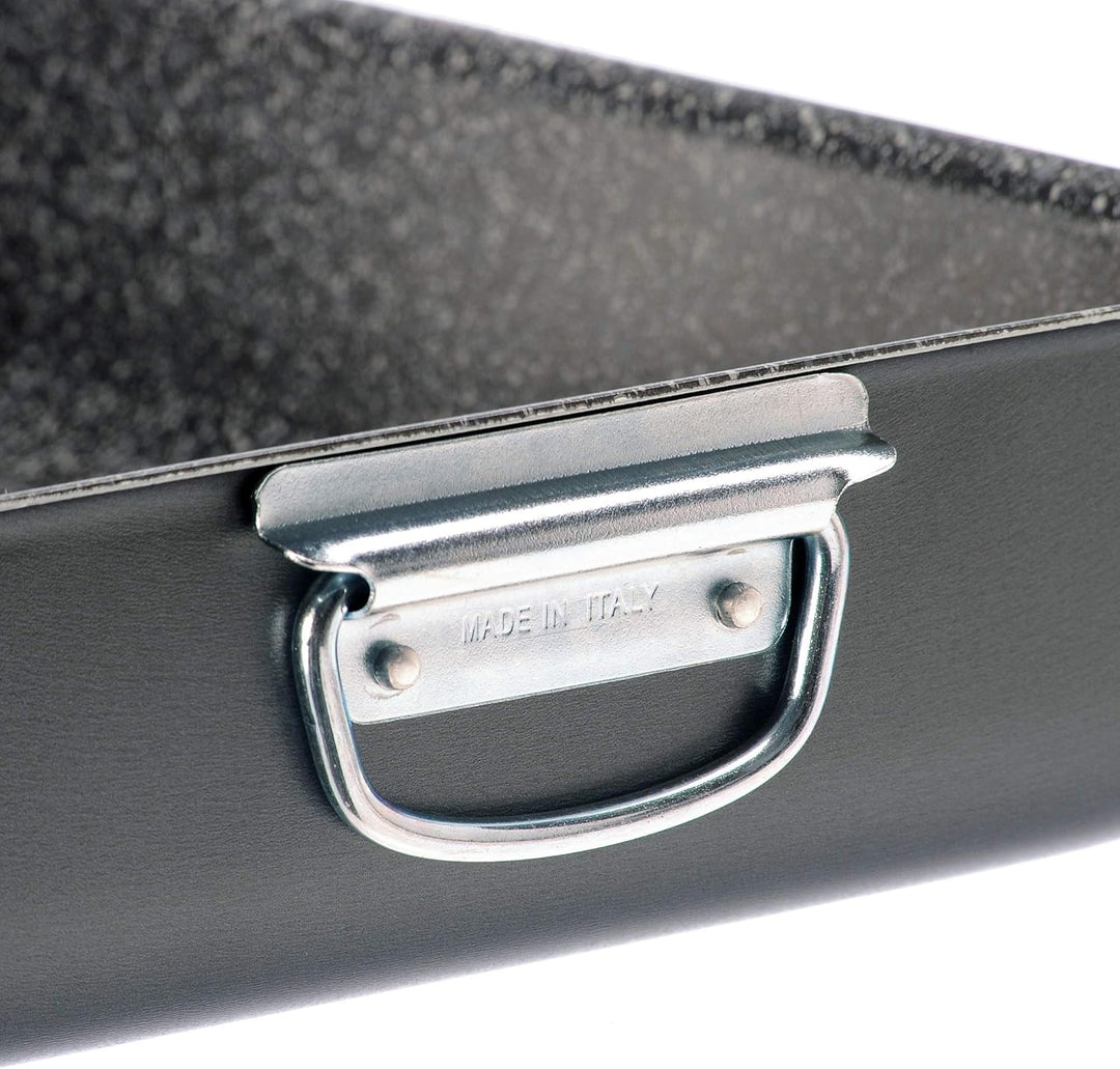 Alluflon Tradition Italien Lasagneform, Aluminium, schwarz, 35 x 25 cm Rettangolare 35x25cm, Rettang