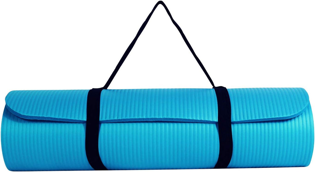 XXL Yogamatte Pilates-Matte Gymnastikmatte Fitnessmatte Fitnessmatte mit Tragegurt Phthalatfrei SGS-