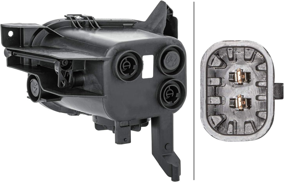 HELLA 1NA 354 680-021 FF-Nebelscheinwerfer - rechts - für u.a. Opel Corsa D (S07)