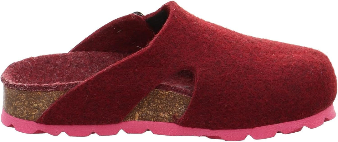Superfit Mädchen FUSSBETTPANTOFFEL Pantoffeln 27 EU Rot 5010, 27 EU Rot 5010