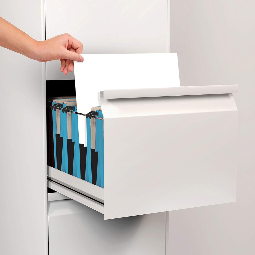 Elba Hängetaschen A4, AZO Ultimate, aus Karton, farbig sortiert, 25 Stück V-Boden farbig sortiert, V