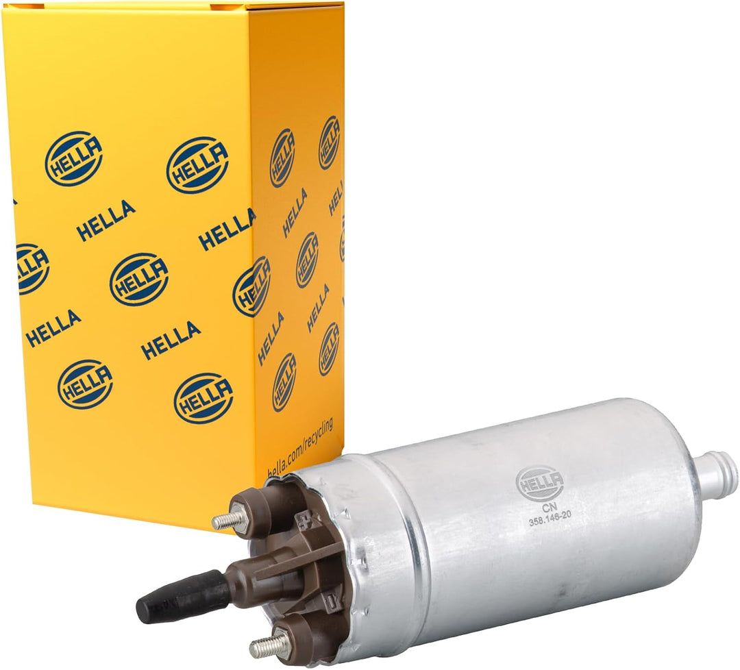 HELLA 8TF 358 146-201 Kraftstoffpumpe - elektrisch - mit Anbaumaterial - mit Crimpverbinder