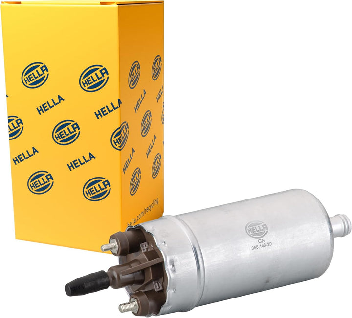 HELLA 8TF 358 146-201 Kraftstoffpumpe - elektrisch - mit Anbaumaterial - mit Crimpverbinder