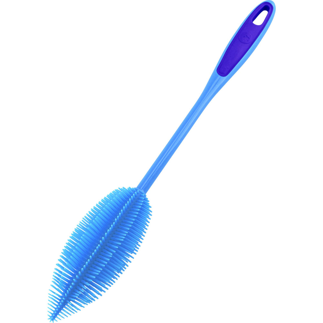 Kochblume Flaschenbürste 36cm | Premium-Silikon | Hitzbeständig | Spülmaschinenfest | Für Trinkflasc