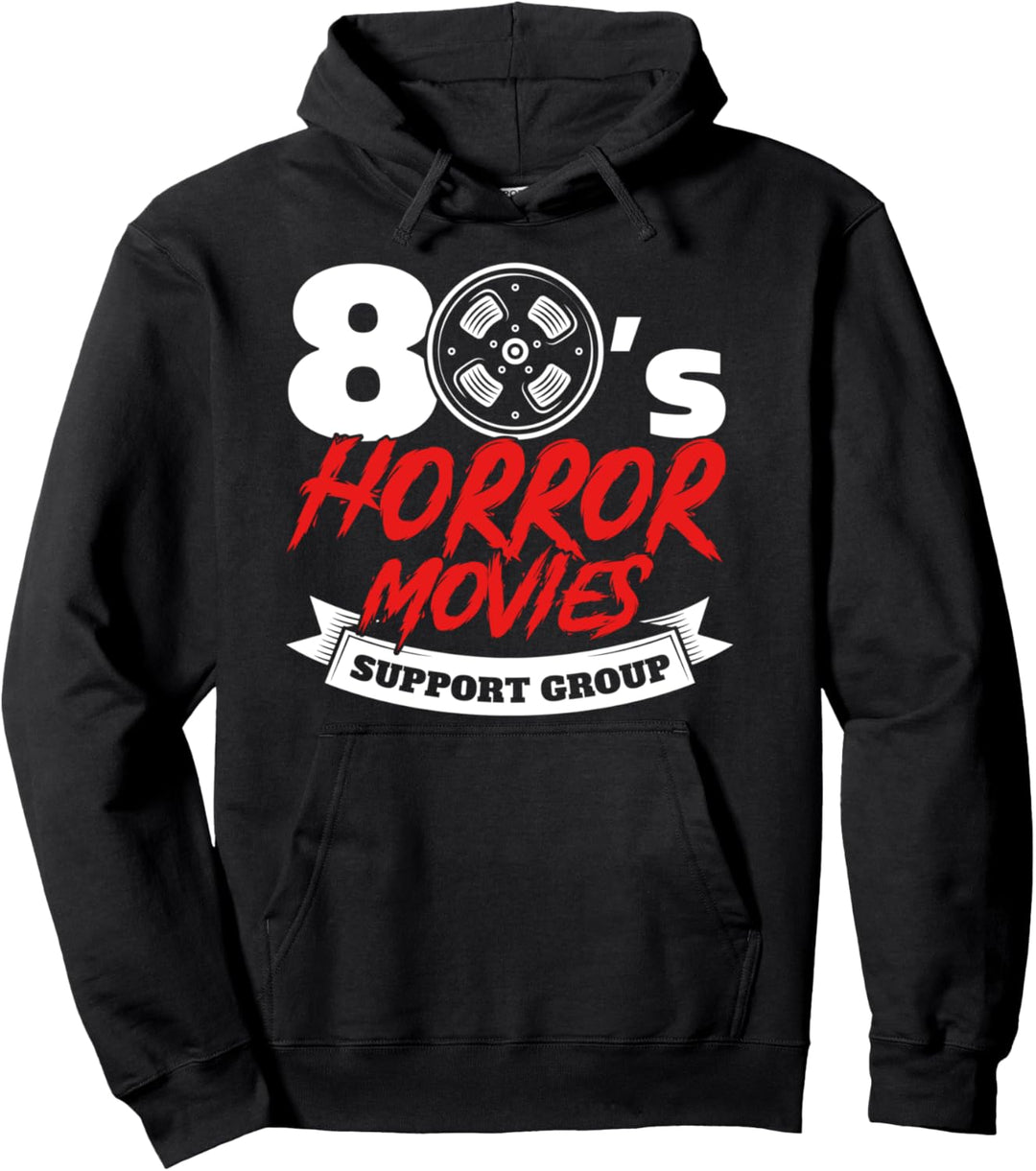 80er Horrorfilme Selbsthilfegruppe Horror Filme Pullover Hoodie