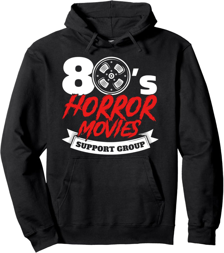 80er Horrorfilme Selbsthilfegruppe Horror Filme Pullover Hoodie