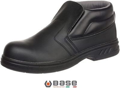 Portwest Steelite Schlupf-Sicherheitsstiefel S2, Grösse: 45, Farbe: Schwarz, FW83BKR45 45 EU Schwarz