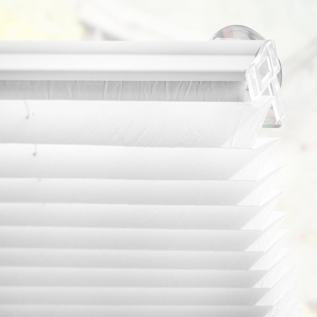 Lichtblick Dachfenster Plissee Haftfix, ohne Bohren, mit Saugnäpfen, für Veluxdachfenster, Fensterpl