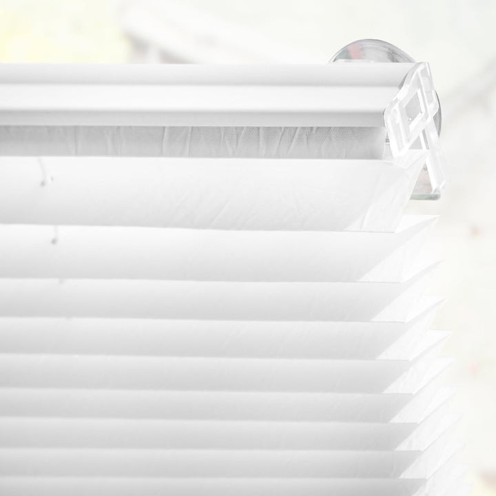 Lichtblick Dachfenster Plissee Haftfix, ohne Bohren, mit Saugnäpfen, für Veluxdachfenster, Fensterpl