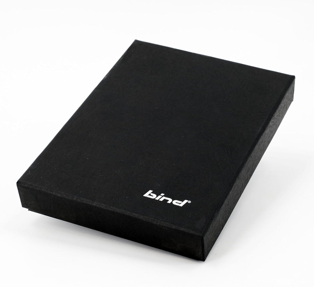 bind 15801 - Terminplaner mit Ringmechanik DIN A5, Organizer aus Lederimitat, Systemplaner in schwar