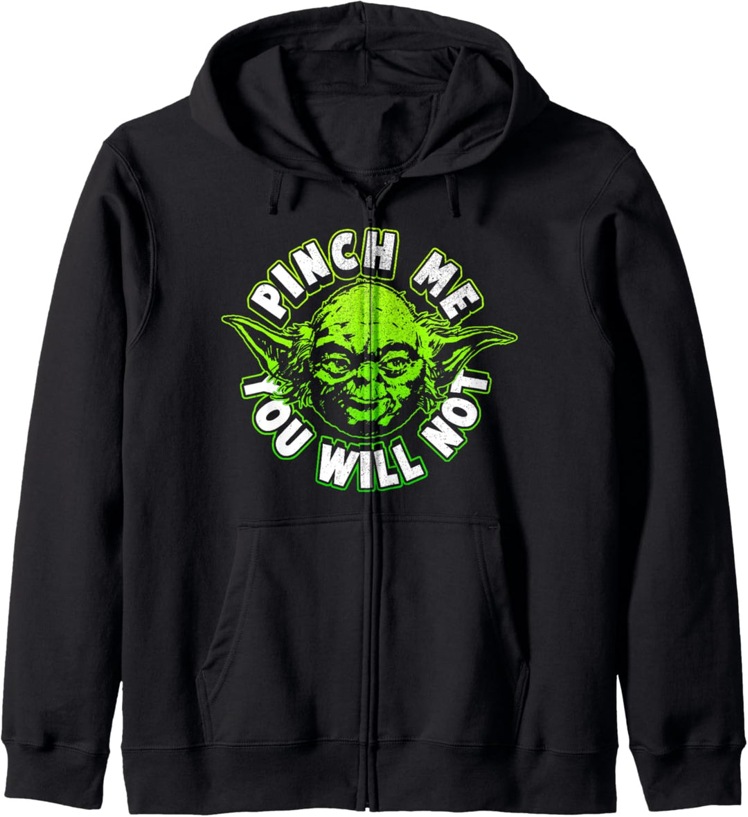 Star Wars Yoda Pinch Me Not Kapuzenjacke