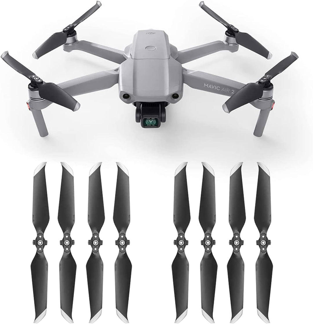 RUIZHI 4 Paar Mavic Air 2 Propeller, Geräuscharme Schnellverschlusspropeller Kompatibel mit DJI Mavi