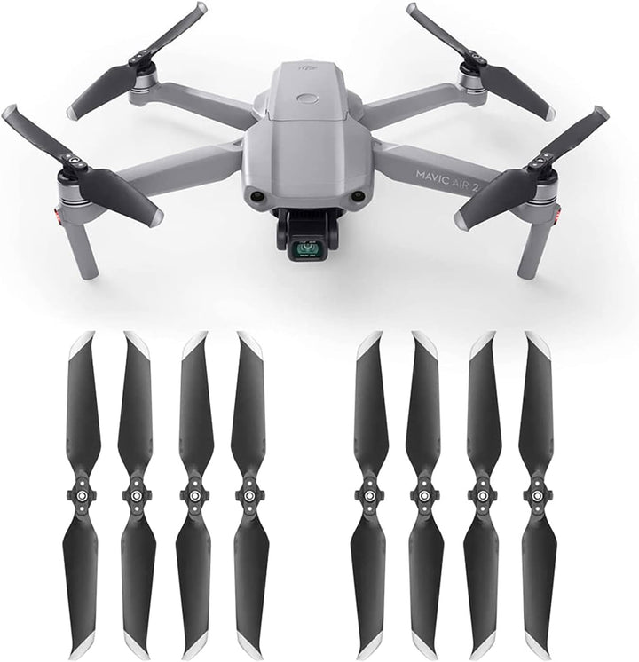RUIZHI 4 Paar Mavic Air 2 Propeller, Geräuscharme Schnellverschlusspropeller Kompatibel mit DJI Mavi