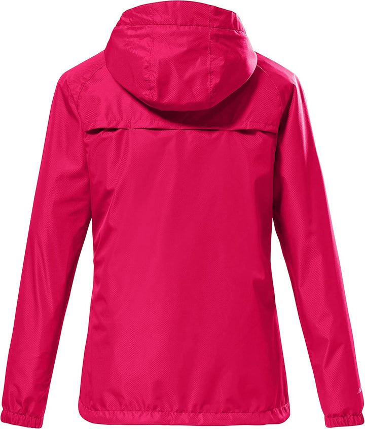 Killtec Damen Kos 15 Wmn Jckt Funktionsjacke mit Kapuze, packbar 40 rose, 40 rose